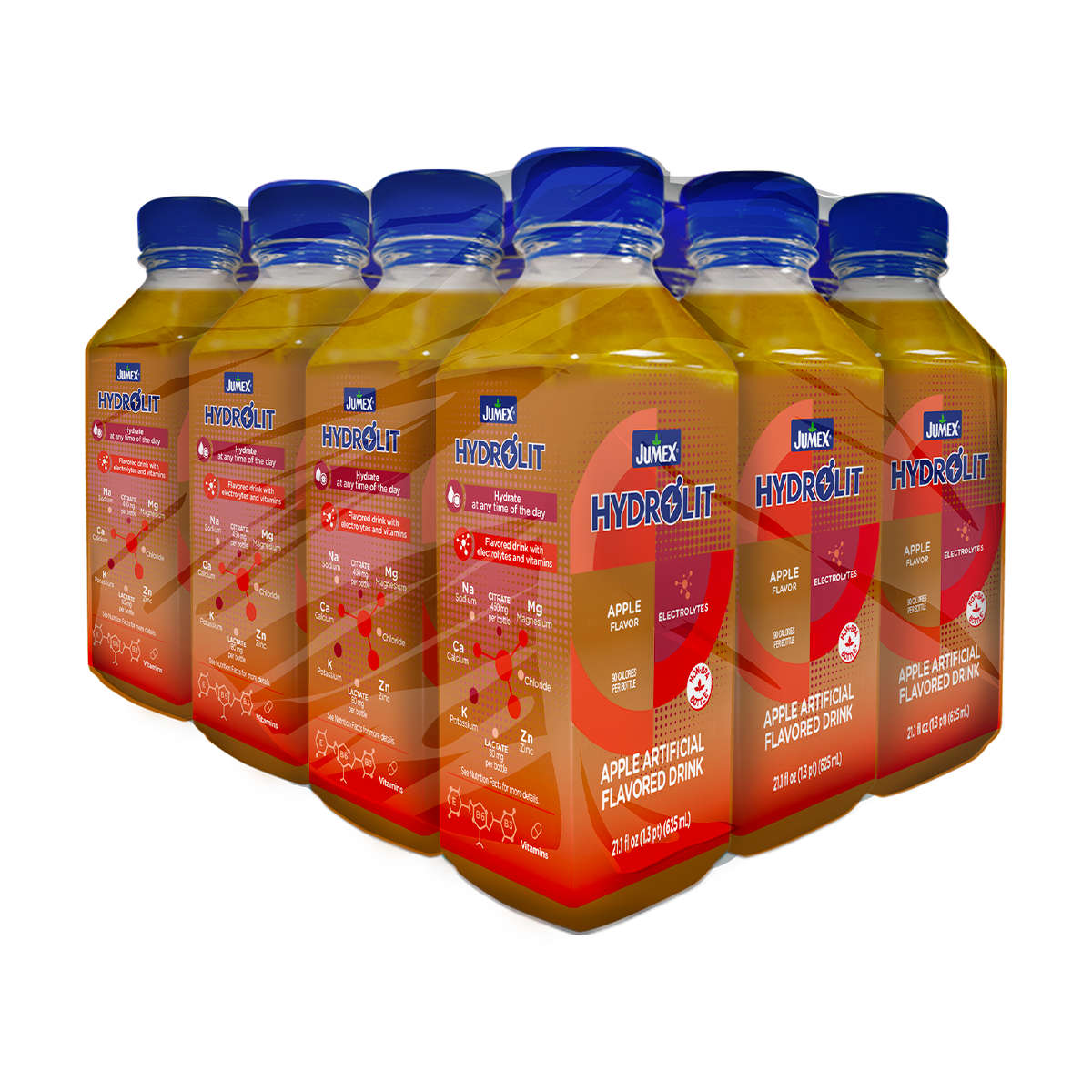 Apple Flavored Electrolyte Drink 12-Pack