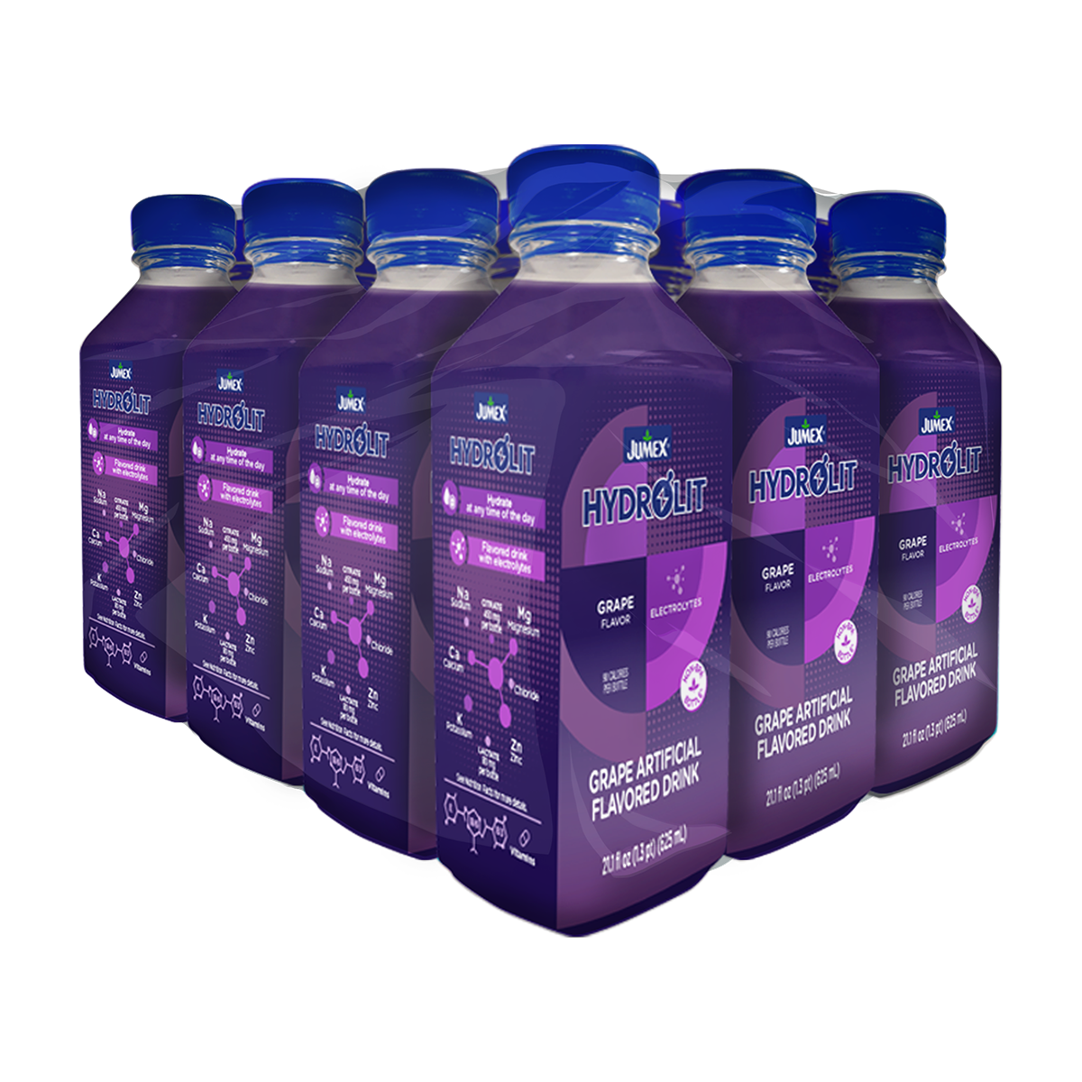 Grape Flavored Electrolyte Drink 12-pack